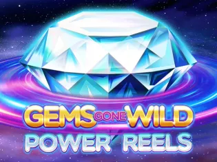Gems Gone Wild Power Reels game screenshot